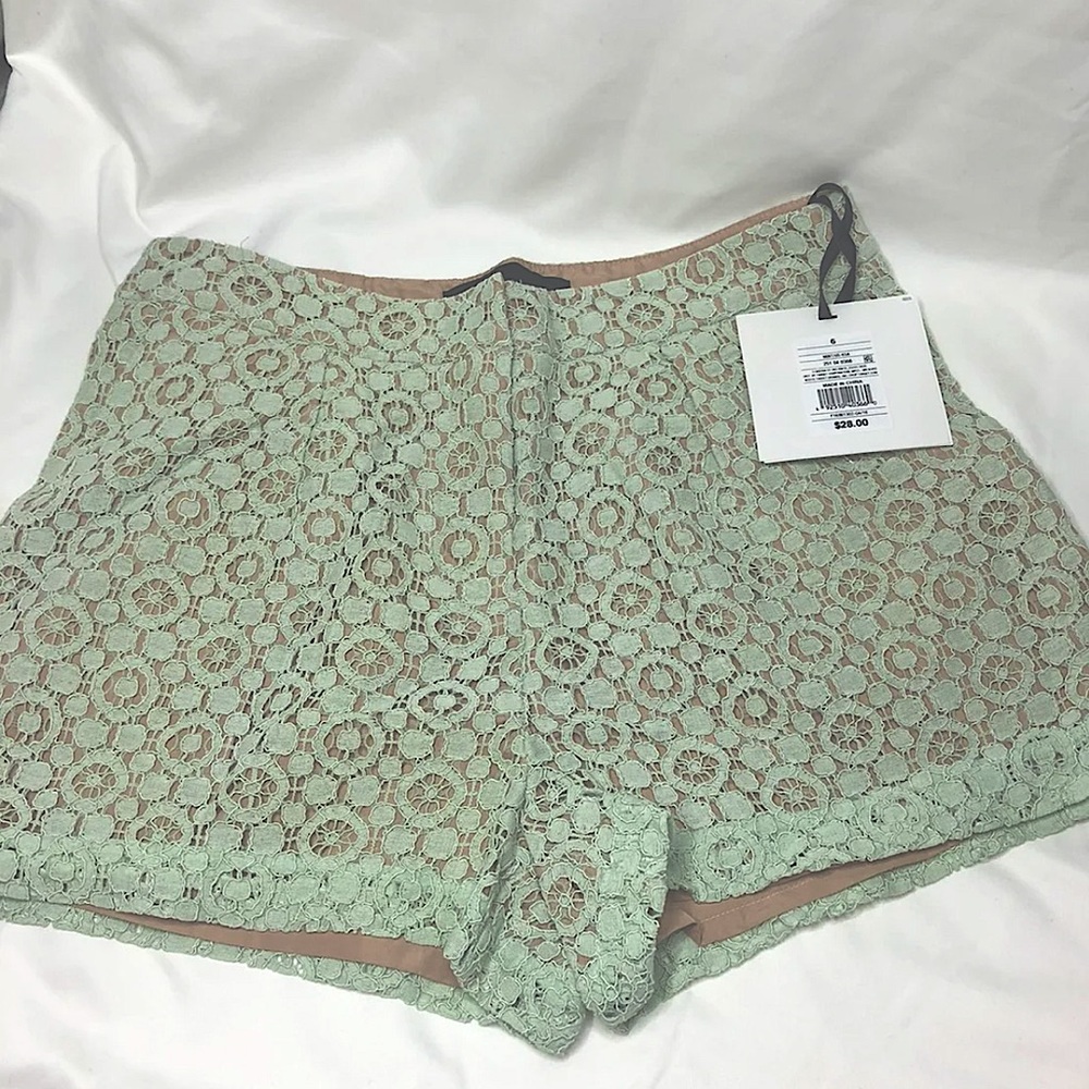 Victoria Beckham lace shorts